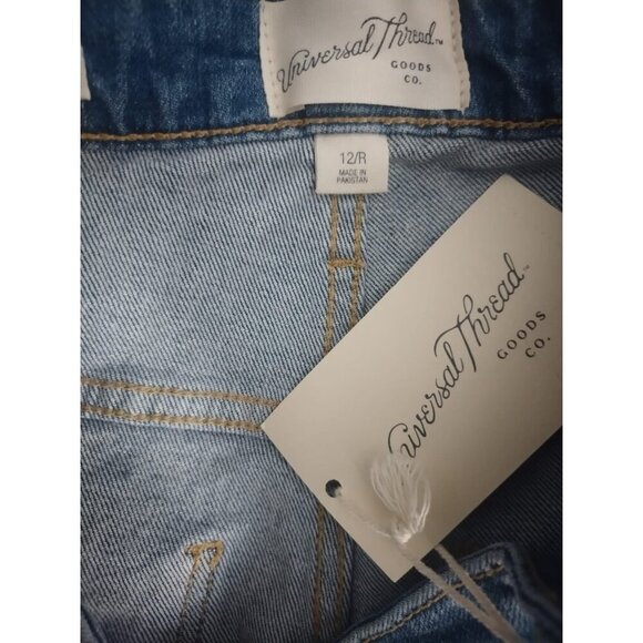 Universal Thread Womens Blue Denim Jeans Size 12/R. NWT - Picture 3 of 9